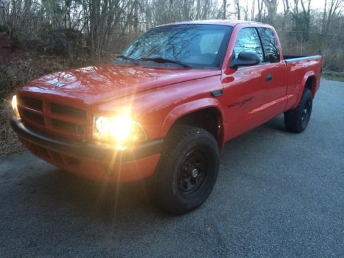 2001 dodge dakota sport extended cab pickup 2-door 4.7l