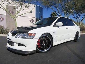 Evo 8 xiii fully built full-race volk wheels precision turbo seibon carbon fiber