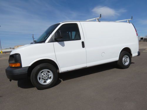 2009 chevrolet express 3500 cargo van v8 4.8 1 owner service records w/ racks