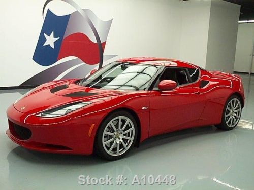 2011 lotus evora 2+0 6-speed leather recaro rear cam 6k texas direct auto