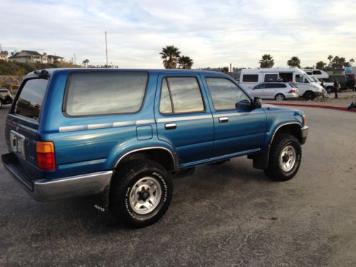 1992 toyota 4runner sr5 sport utility 4-door 3.0l