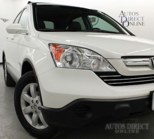 We finance 07 cr-v ex-l 4wd 1 owner heated leather seats cd audio sunroof alloys