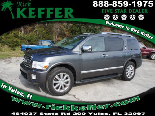 2010 infiniti qx56 - loaded!  fl car!  low reserve!