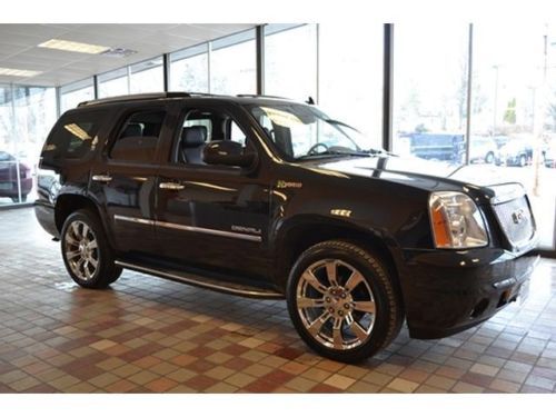 Awd denali hybrid low miles 22&#039; chrome wheels navigation dvd leather sunroof 4x4