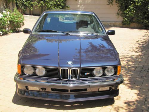 Restored-1985 bmw m6 2-door coupe