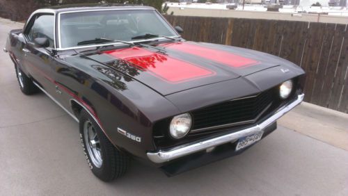 1969 chevrolet camaro base hardtop 2-door 5.7l