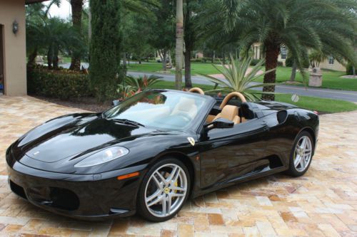 2005 f430 spider with rare 6 speed