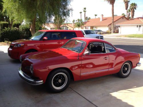 1973 custom karmann ghia with all new engine, interior and much more!
