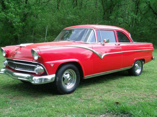 1955 ford fairlane 2 door post