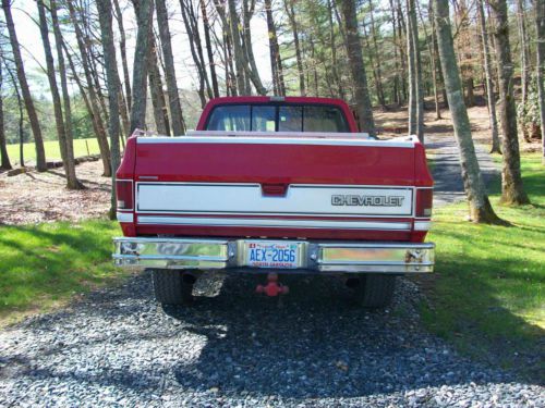 1987 Chevrolet Silverado 1500 Silverado 4x4  C10, image 4