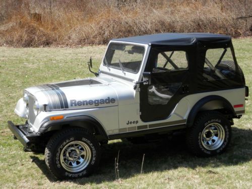 Silver anniversary 1979 cj5  original owner  rotisserie  restoration