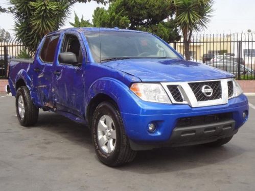 2013 Nissan Frontier SV Crew Cab Damaged Rebuilder RUNS!! Nice Color Wont Last!!, US $8,950.00, image 2