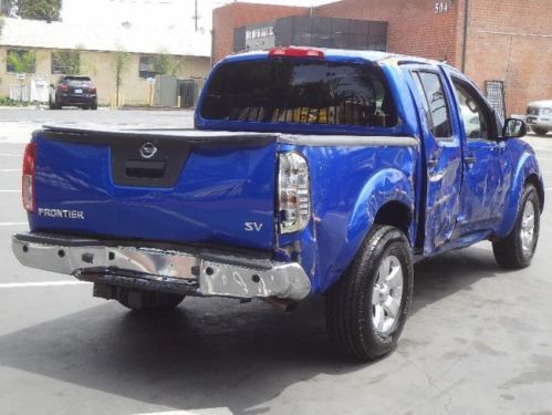 2013 Nissan Frontier SV Crew Cab Damaged Rebuilder RUNS!! Nice Color Wont Last!!, US $8,950.00, image 4