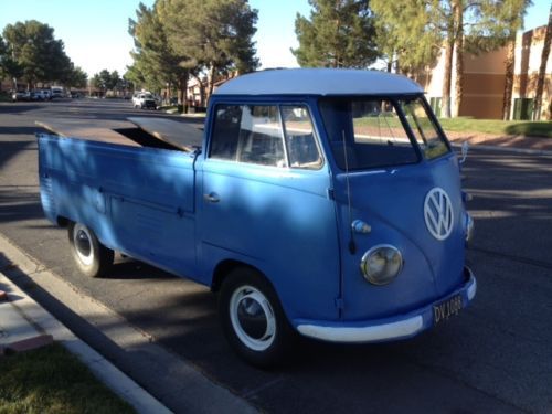 Clean california 1957 vw bus single cab