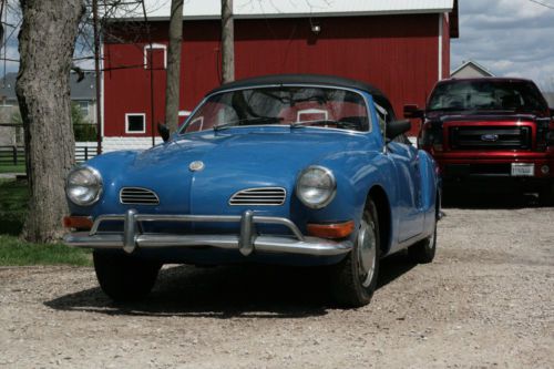 1971 volkswagen karmann ghia base 1.6l