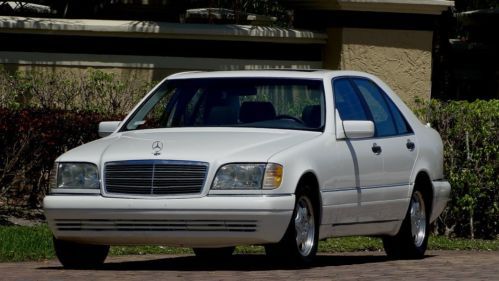 1997 mercedes benz s320 luxury sedan with 79,000 one palm beach florida owner