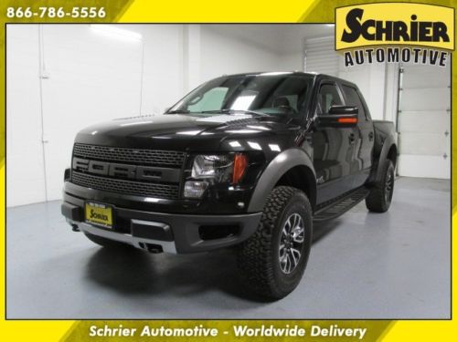 13 ford f150 svt raptor black satellie radio heated leather 4x4