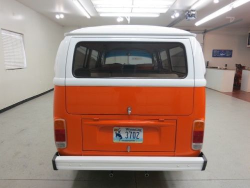 1972 Volkswagen Bus "Transport" in fresh Orange / White finish with updated int., US $19,750.00, image 3