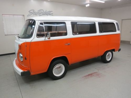 1972 Volkswagen Bus "Transport" in fresh Orange / White finish with updated int., US $19,750.00, image 8