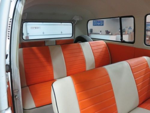 1972 Volkswagen Bus "Transport" in fresh Orange / White finish with updated int., US $19,750.00, image 32