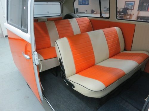 1972 Volkswagen Bus "Transport" in fresh Orange / White finish with updated int., US $19,750.00, image 35