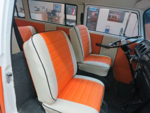 1972 Volkswagen Bus "Transport" in fresh Orange / White finish with updated int., US $19,750.00, image 39