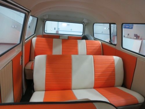 1972 Volkswagen Bus "Transport" in fresh Orange / White finish with updated int., US $19,750.00, image 44