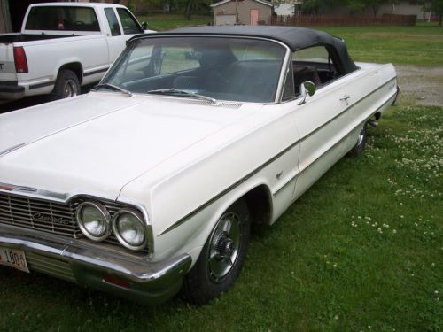 1964 chevy impala convertible - 409 - 4 speed