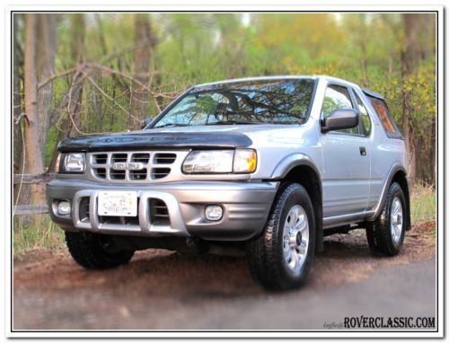 2001 isuzu rodeo sport limited 4x4 ... manual gearbox ... soft top ... 4x4