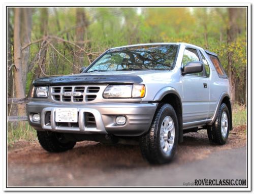 2001 isuzu rodeo sport limited 4x4 ... manual gearbox ... soft top ... 4x4