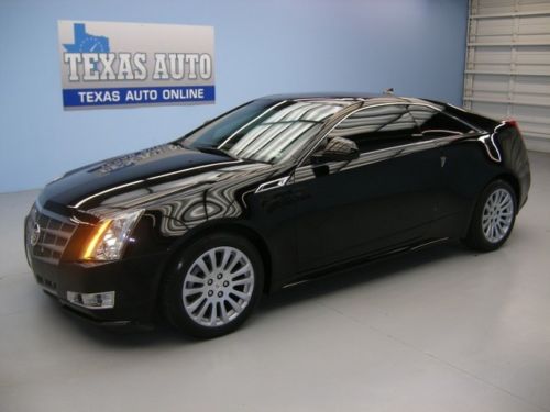 We finance! 2011 cadillac cts4 coupe premium awd nav pano roof 37k mi texas auto