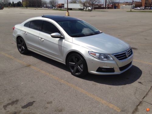 2009 vw cc 3.6l vr6 4motion awd silver leaf 4door very rare fully loaded