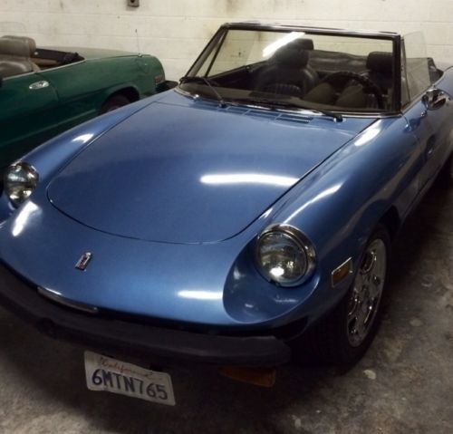 Alfa romeo spider- fantastic italian sports car