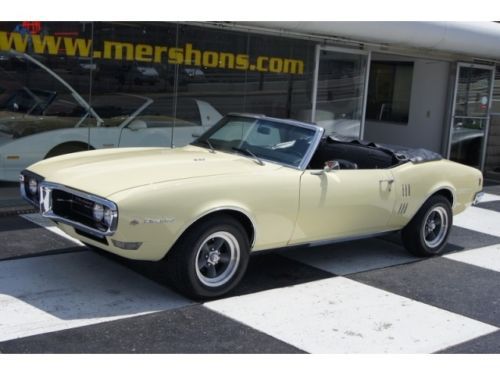 1968 pontiac firebird automatic cosmetic and mechanical restoration