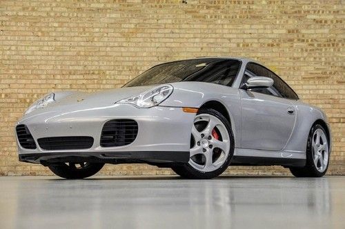 2003 porsche 911 c4s coupe! 6spd! nakamichi stereo! supple leather! clean!