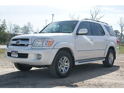 2006 toyota sequoia limited, navigation, sunroof,v8 power, 88k miles