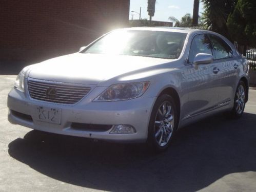 2008 lexus ls 460 luxury sedan damaged rebuilder runs!! cooling good, loaded!!