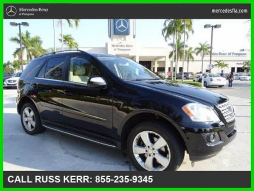 2010 ml350 4x2 used certified 3.5l v6 24v automatic rear wheel drive suv premium