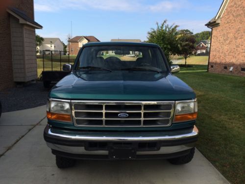 1996 ford bronco eddie bauer sport utility 2-door 5.0l