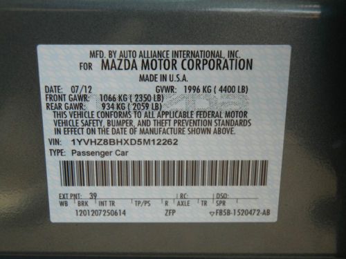 2013 Mazda Mazda6 i Sport 2.5L CD Auto Low Miles Clean Inspected, US $11,900.00, image 13