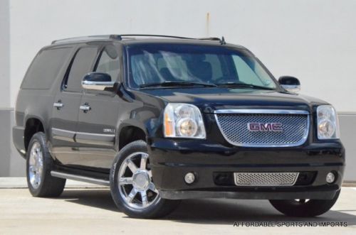 2007 gmc yukon denali xl awd lth/htd seats  s/roof head rest dvd $699 ship