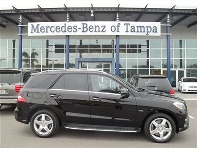 2012 certified mercedes ml550 4matic premium 2 package msrp $71,385 fla 1 owner