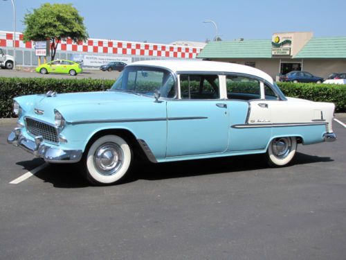 1955 chevrolet bel air 4 door sedan