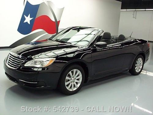 2011 chrysler 200 touring convertible alloy wheels 60k texas direct auto