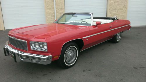 1975 chevrolet caprice classic convertible 2-door 350 small block