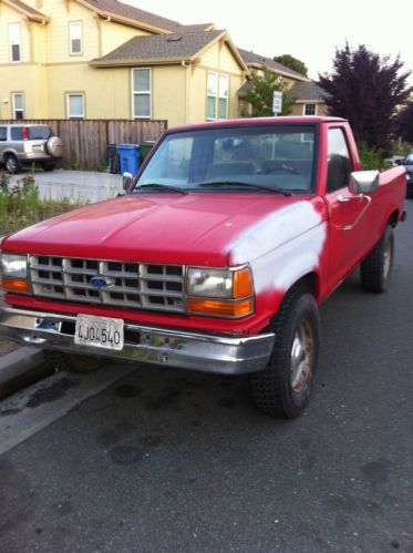 1991 ford ranger xlt standard cab pickup 2-door 4.0l v6