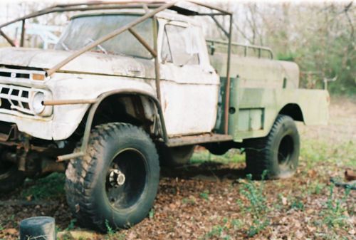 1964 ford 2 ton 4 wheel drive heavy duty truck by napco--low reserve