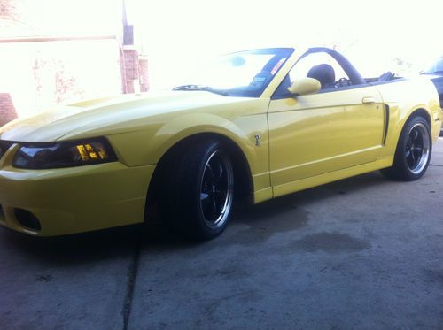 2003 ford mustang svt cobra convertible 2-door 4.6l