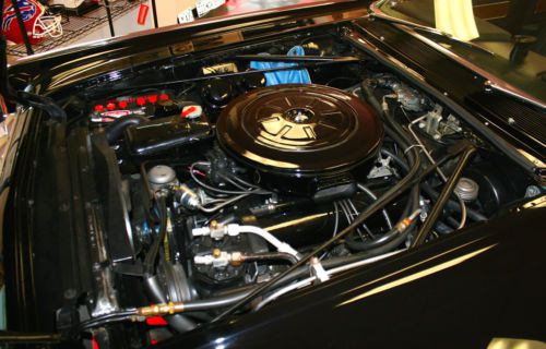 1962 Lincoln Continental Convertible Black on Black, image 4