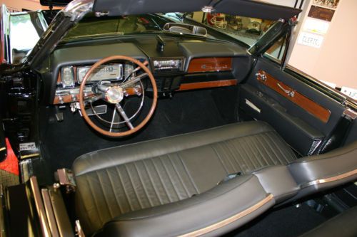 1962 Lincoln Continental Convertible Black on Black, image 5